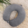 Travesseiro U em pelúcia para pescoço – Conforto e alívio de fadiga para viagens e descanso – Neck Pillow